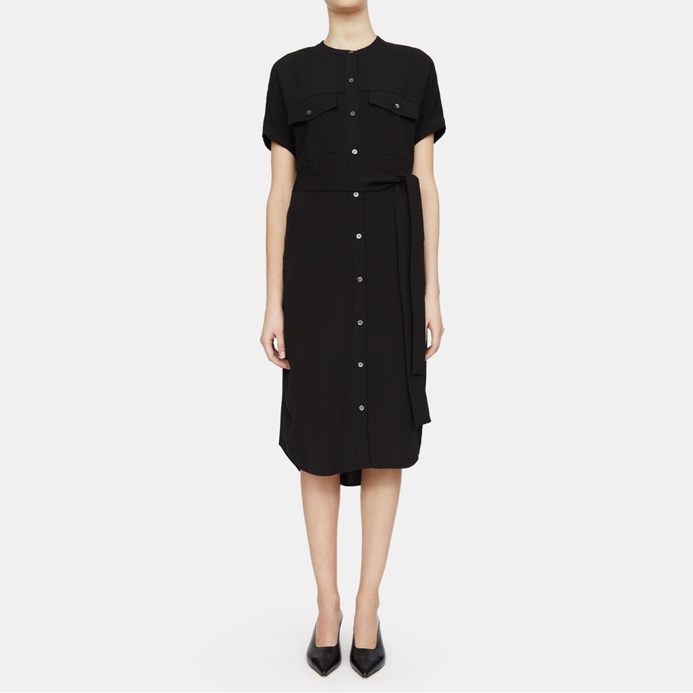 NWT Theory Belted Cargo Dress